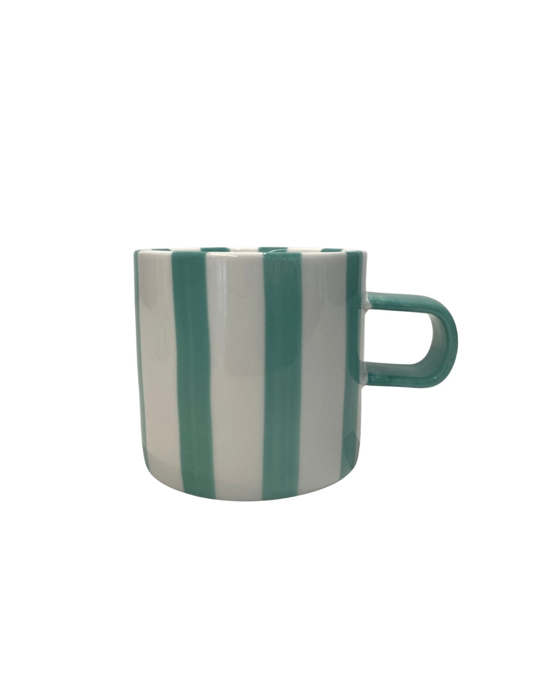 Tasse Rayée Céladon