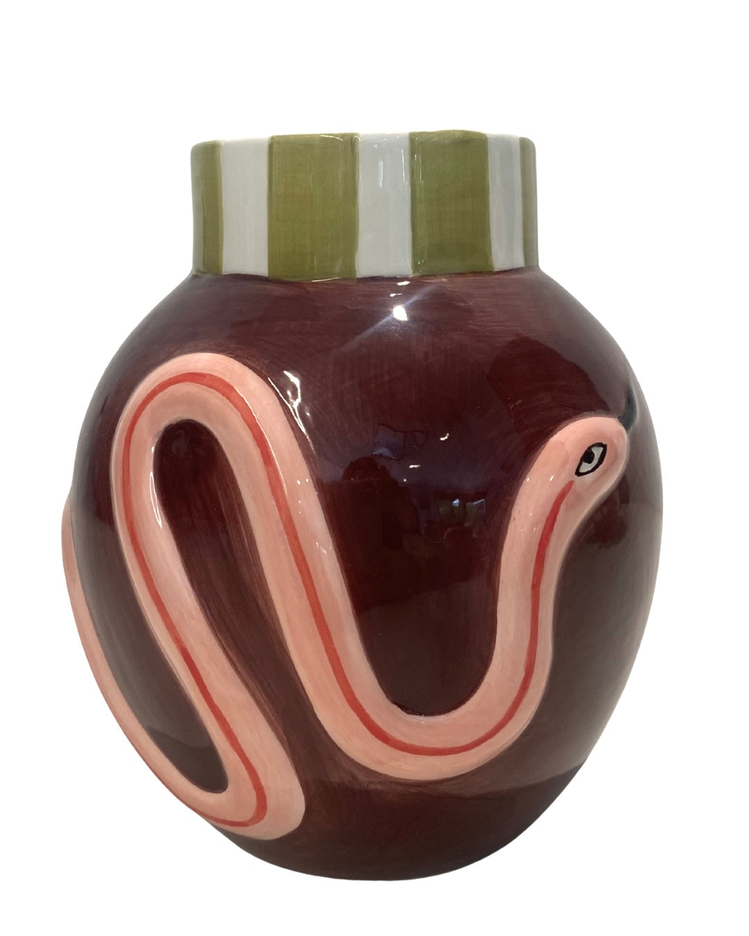 Petit vase serpent