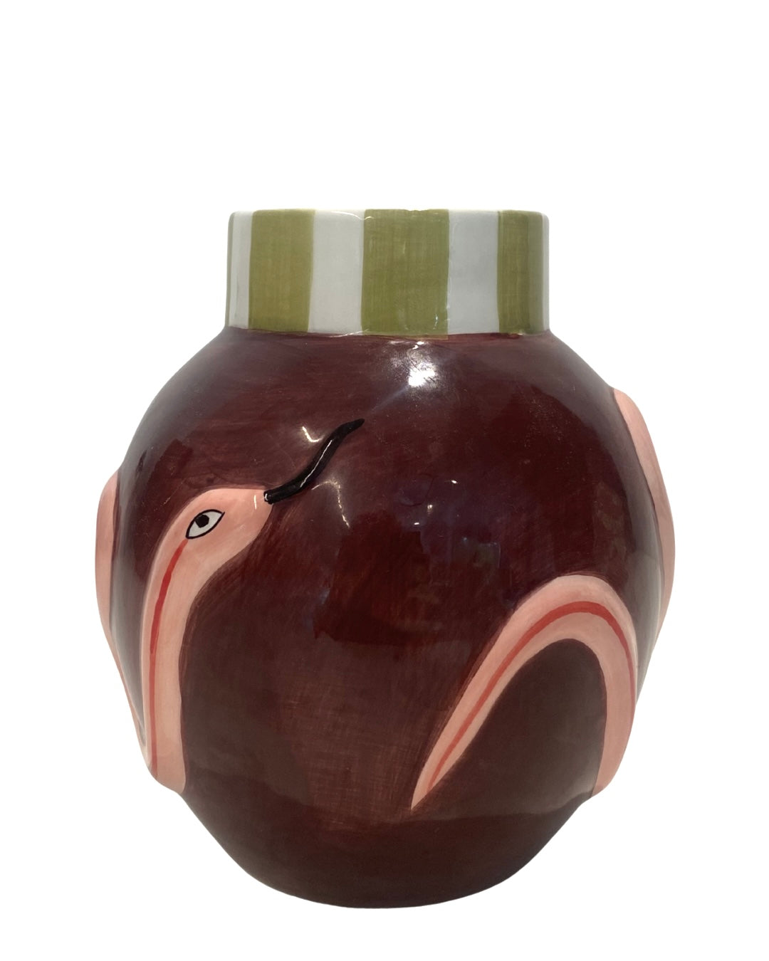 Petit vase serpent
