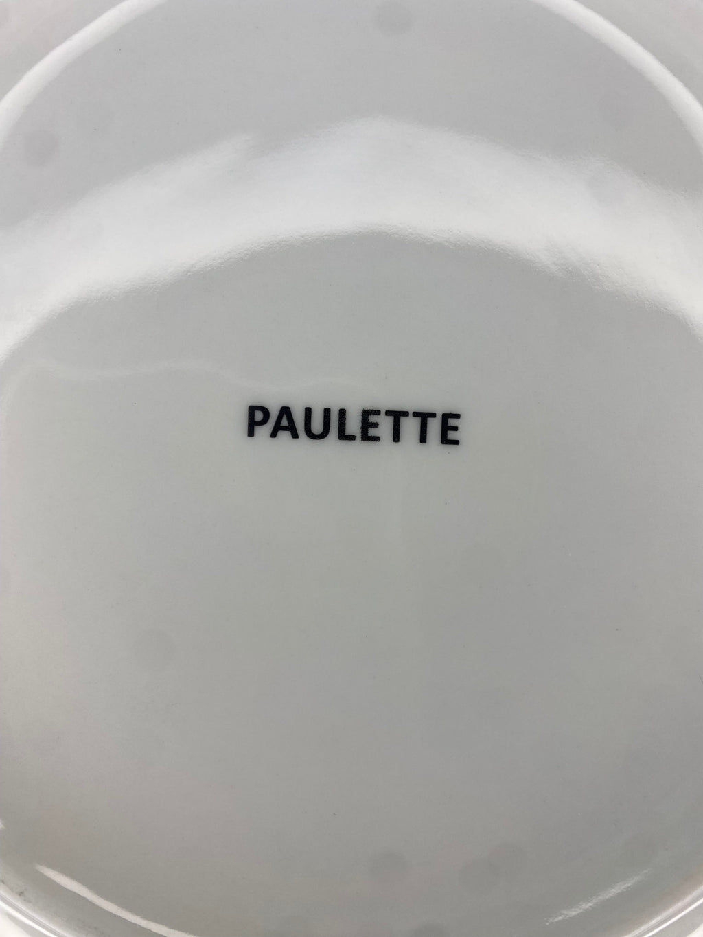 L'assiette rayée bleue Paulette (Ø 20 cm)
