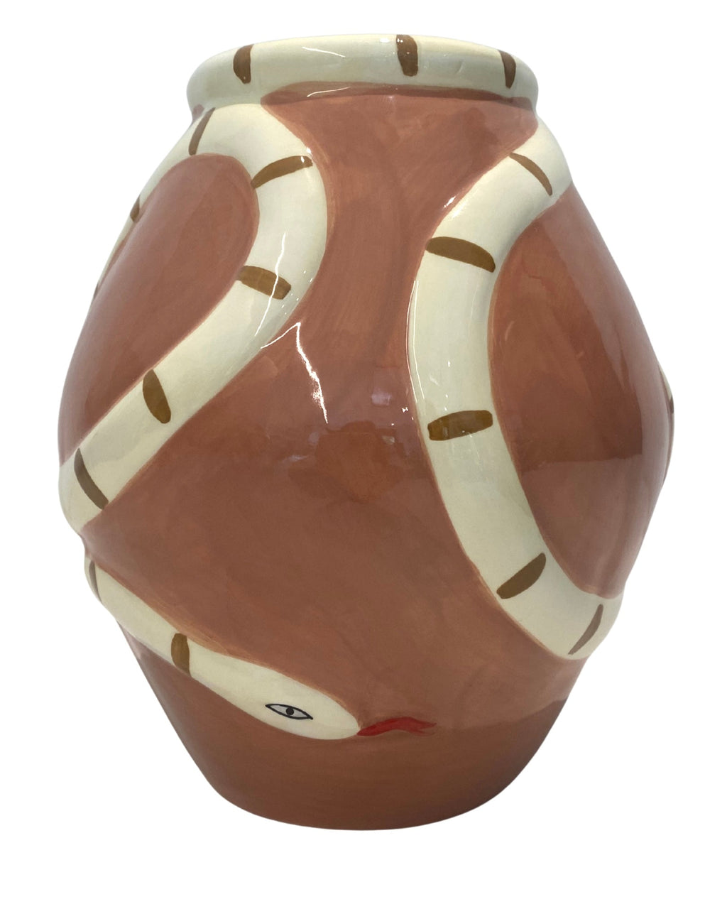Grand vase serpent