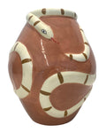 Grand vase serpent