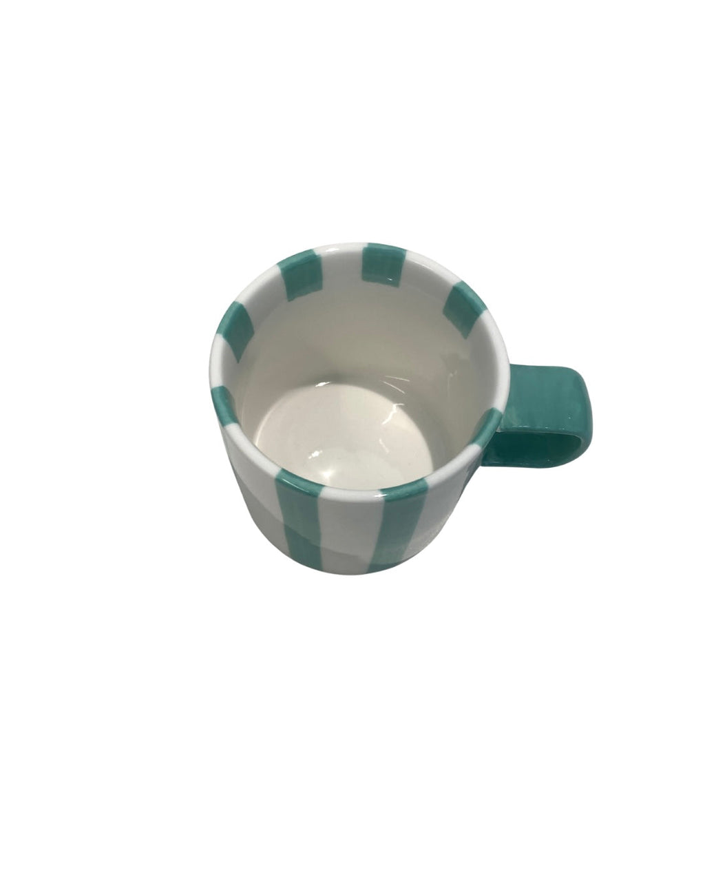 Tasse Rayée Céladon