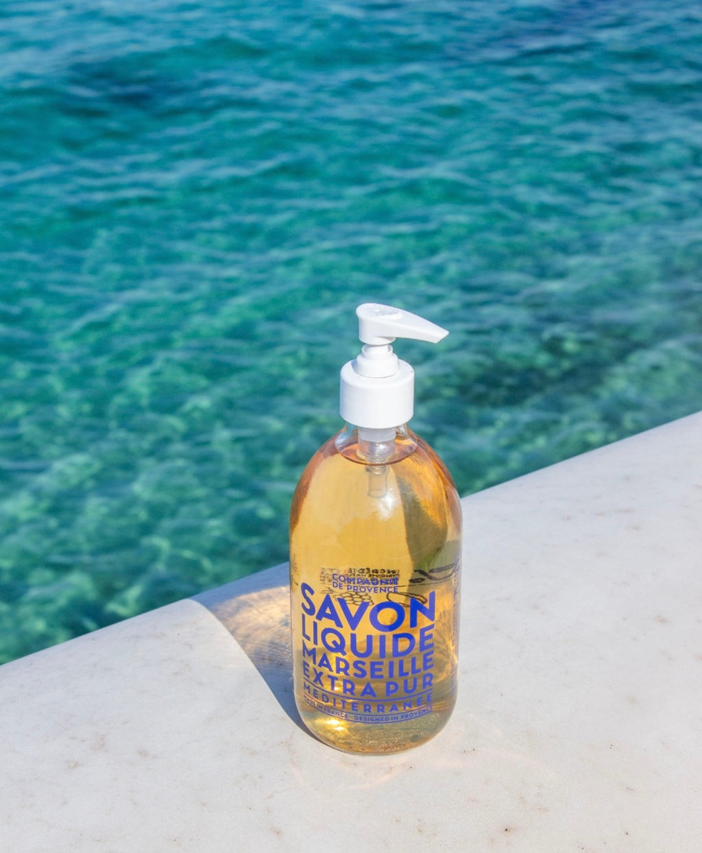 Savon Liquide Marseille Extra Pur Méditerranée – Compagnie de Provence – 495 ml